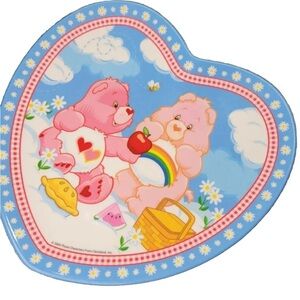 Vintage SET OF 2 Care Bear Plates